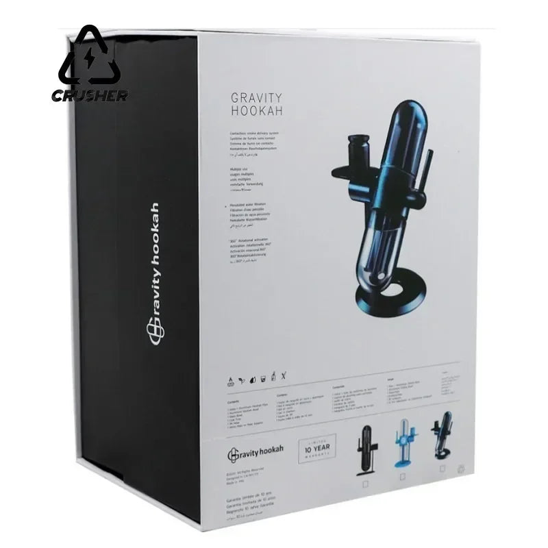 360° Gravity Hookah – Full Glass Set with Rotating System