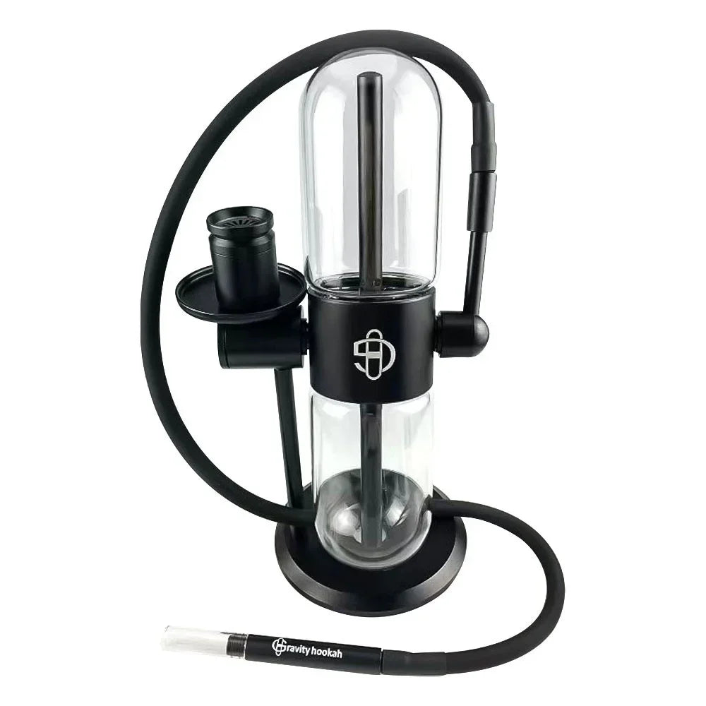 360° Gravity Hookah – Full Glass Set with Rotating System