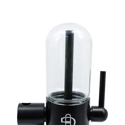 Modern hookah set with magnetic hose connector