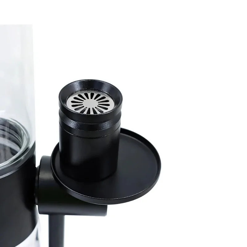 Modern hookah set with magnetic hose connector