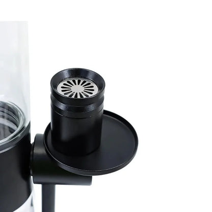Modern hookah set with magnetic hose connector